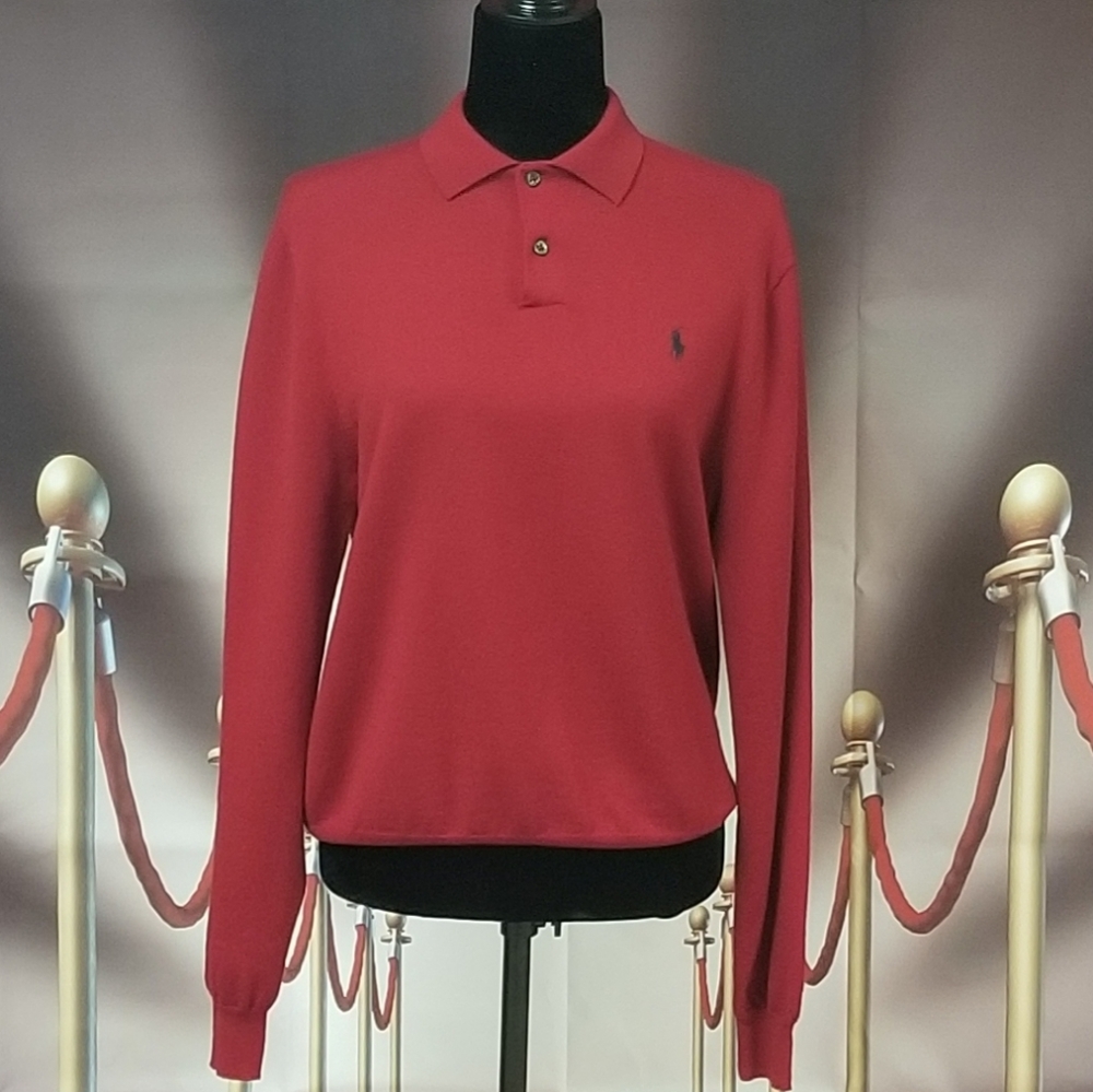 Polo Ralph Lauren wool LS shirt